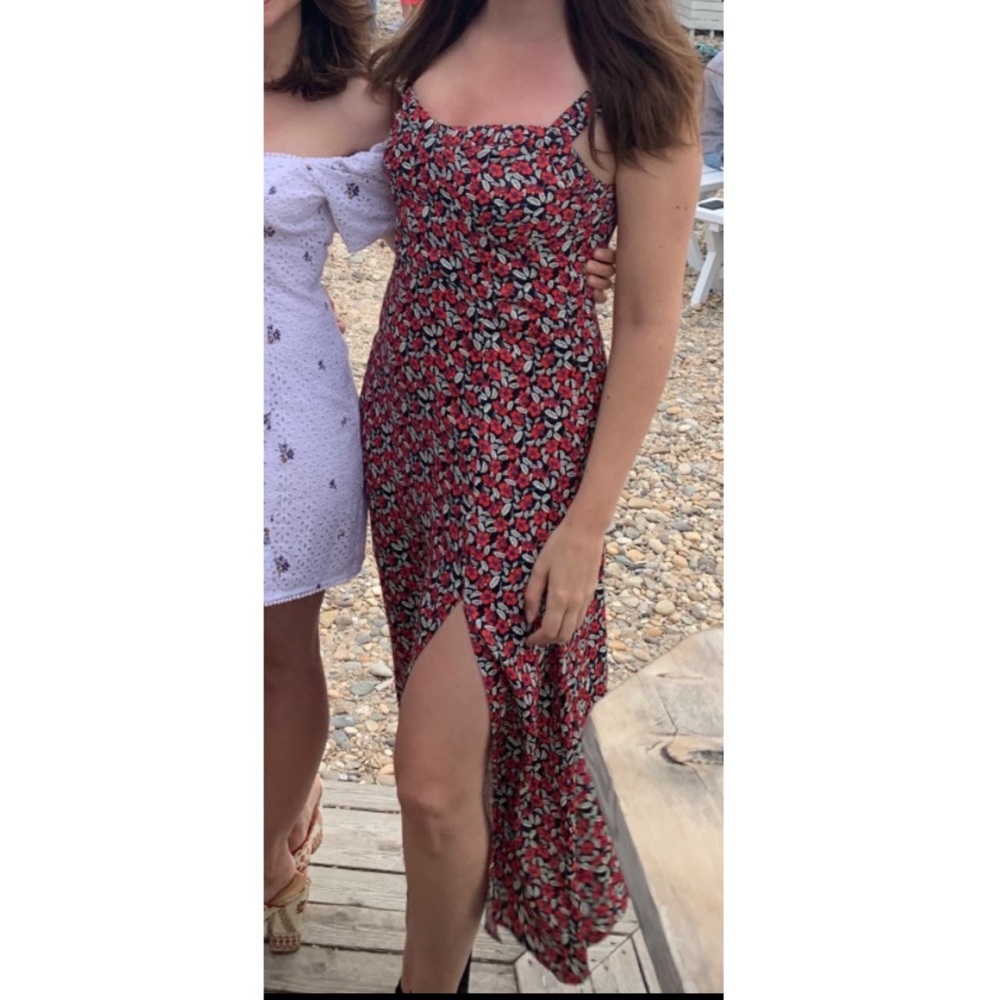 Zara Floral Midi dress